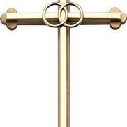 Gold Wall Cross