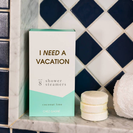 I Need A Vacation - Self-Care Shower Steamers, Coconut Lime