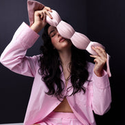 Silk Weighted Sleep Mask- Petal - Eye Mask