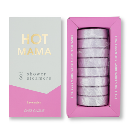 Hot Mama - Shower Steamer Gift Set for Mom, Lavender