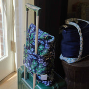 Peacock Travel Fleece Blanket