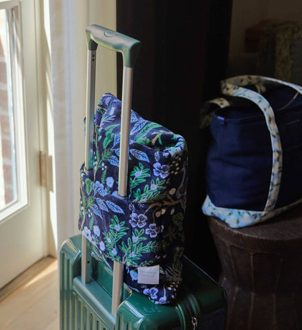 Peacock Travel Fleece Blanket