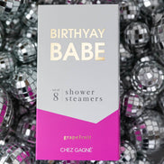 Birthyay Babe - Birthday Shower Steamers Gift, Grapefruit