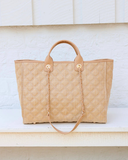 Melissa Tote Bag Natural