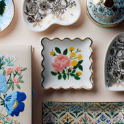 Colette Round Porcelain Box
