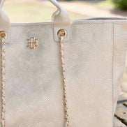 Melissa Tote Bag Shimmer Champagne