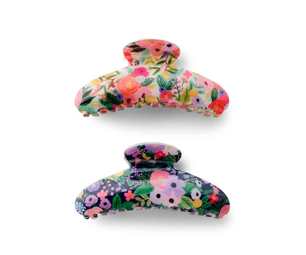 Garden Party Large Claw Clip Set