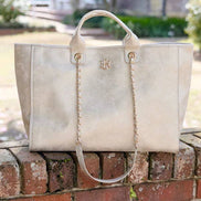 Melissa Tote Bag Shimmer Champagne