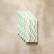 Wavy Flowers Not Paper Towel