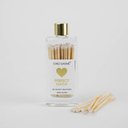 Perfect Match - Wedding/Bridal Glass Bottle Safety Matches - White