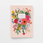 Assorted Set of 3 Garden Party Notebooks