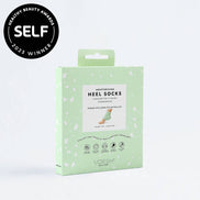 Moisturizing Heel Socks Retail - Green