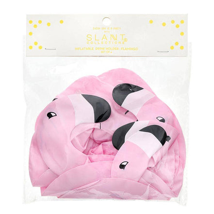 Blow Up Drink Holder - Flamingo - Set of 4