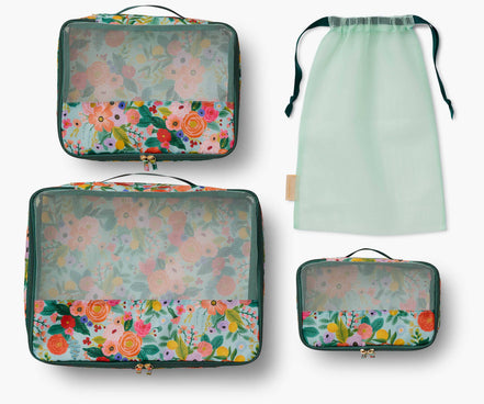 Garden Party Packing Cube Set