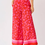 Valerie Beach Pants | Garden Samba Pink