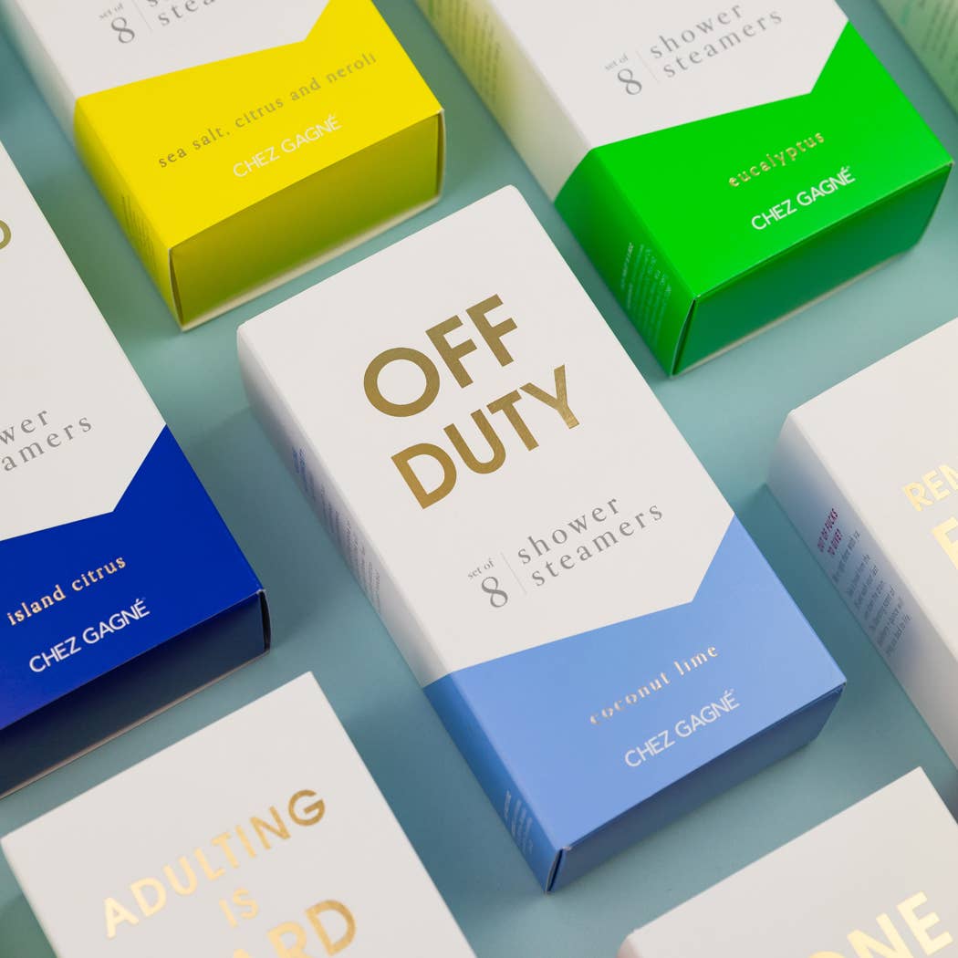 Off Duty - Self-Care Shower Steamers Gift, Coconut Lime