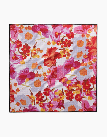 Pup Florals Dog Towel