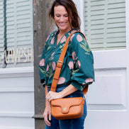 Juliet Crossbody Bag Saddle