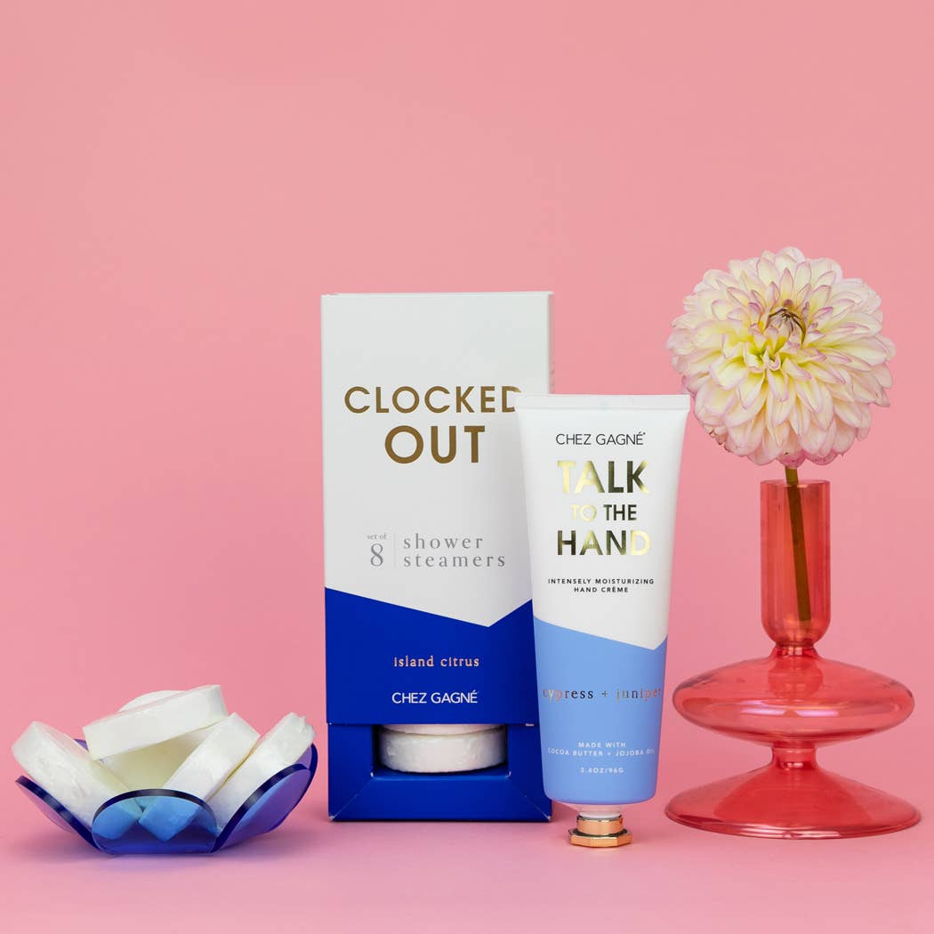 Clocked Out - Self-Care Shower Steamers Gift, Island Citrus