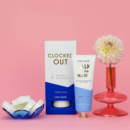Clocked Out - Self-Care Shower Steamers Gift, Island Citrus