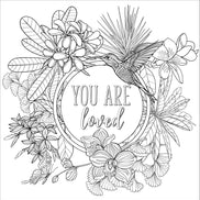 Self Care Artist's Coloring Book