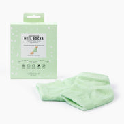 Moisturizing Heel Socks Retail - Green
