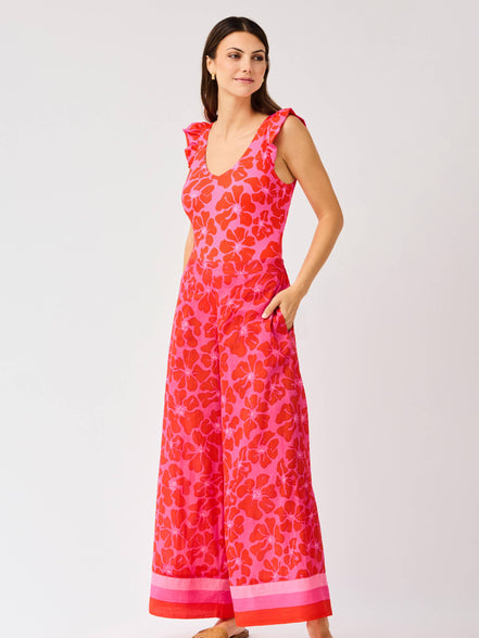 Valerie Beach Pants | Garden Samba Pink