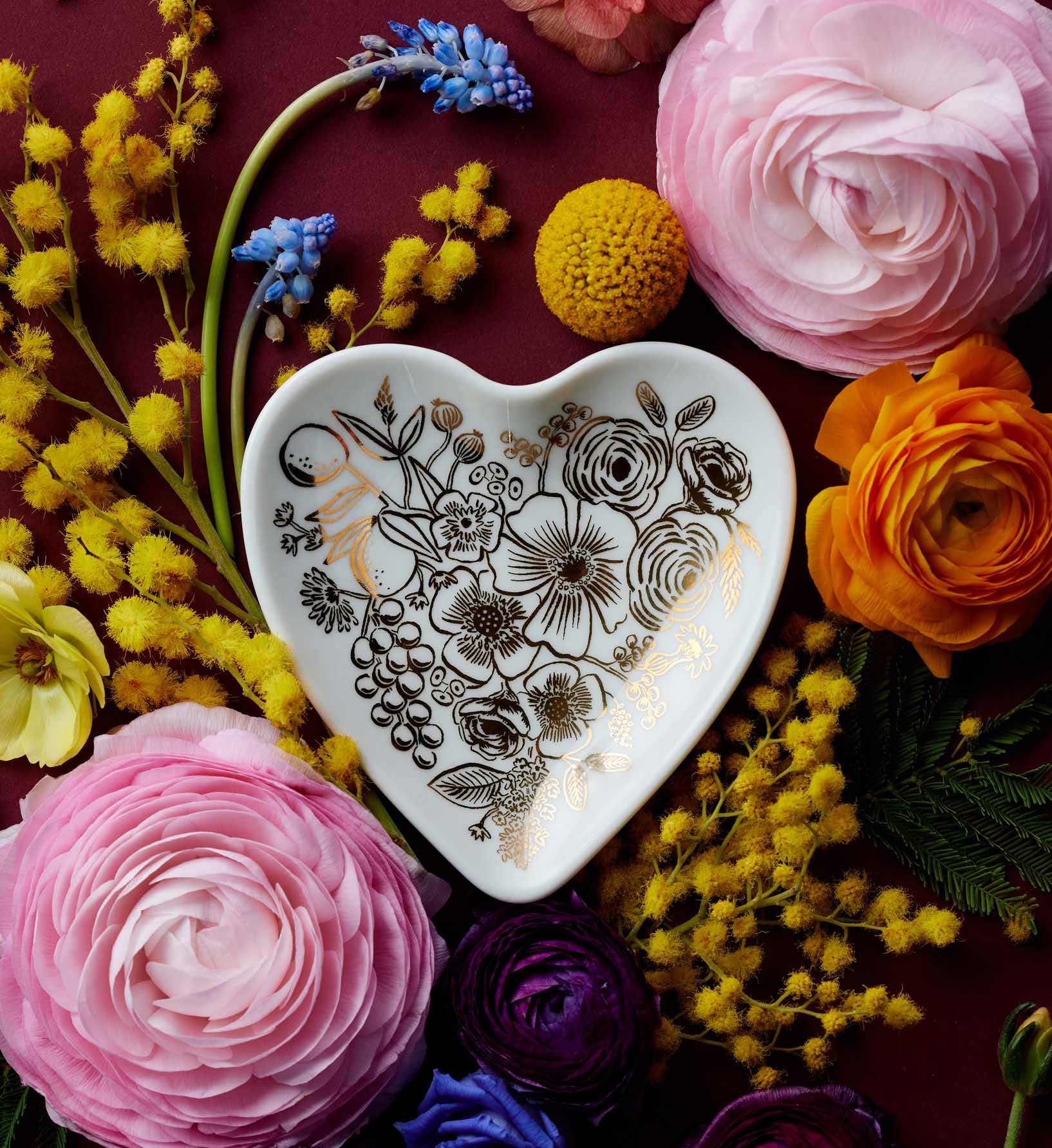 Colette Heart Ring Dish
