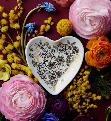 Colette Heart Ring Dish