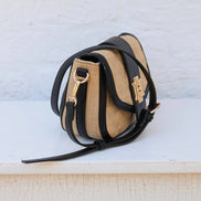 Griffin Crossbody Bag Natural Black DQ