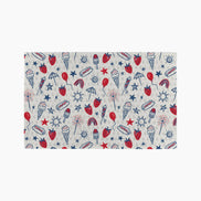 Summer Fun in White Not Paper Towel Set