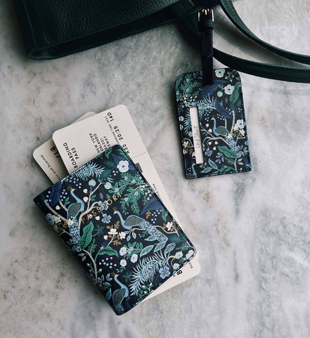 Peacock Luggage Tag