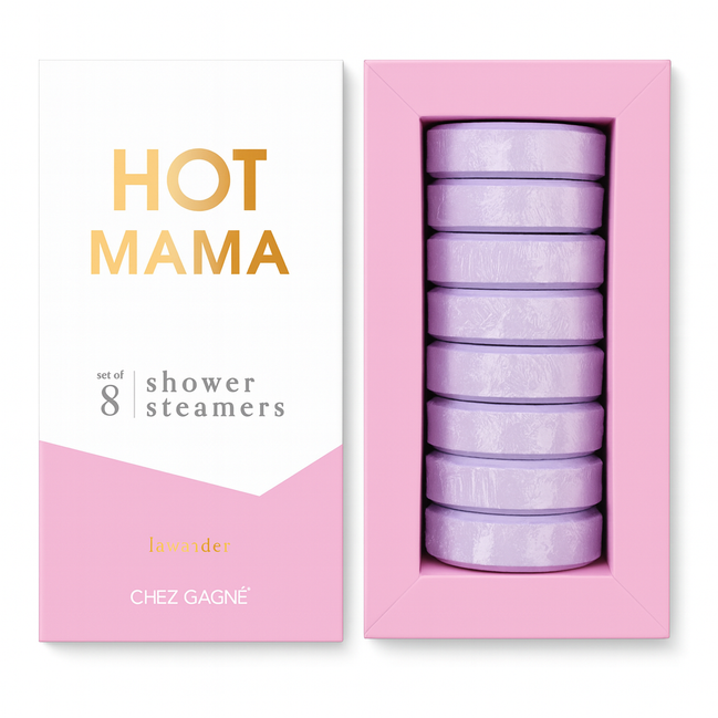 Hot Mama - Shower Steamer Gift Set for Mom, Lavender