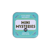 After Dinner Amusements: Mini Mysteries