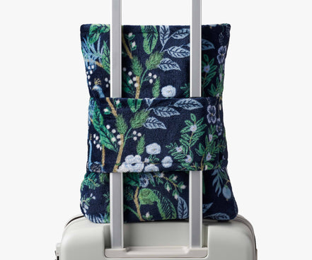 Peacock Travel Fleece Blanket
