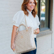 Kinzley Tote Gold Shimmer LD