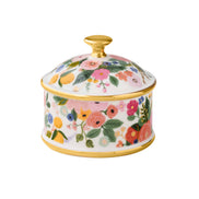 Garden Party Round Porcelain Box