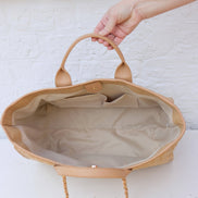 Melissa Tote Bag Natural