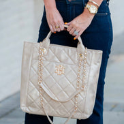 Kinzley Tote Gold Shimmer LD