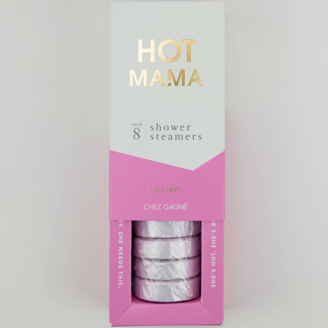 Hot Mama - Shower Steamer Gift Set for Mom, Lavender