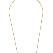 Louisville Cardinals Slogan Necklace in Red/Shiny Gold