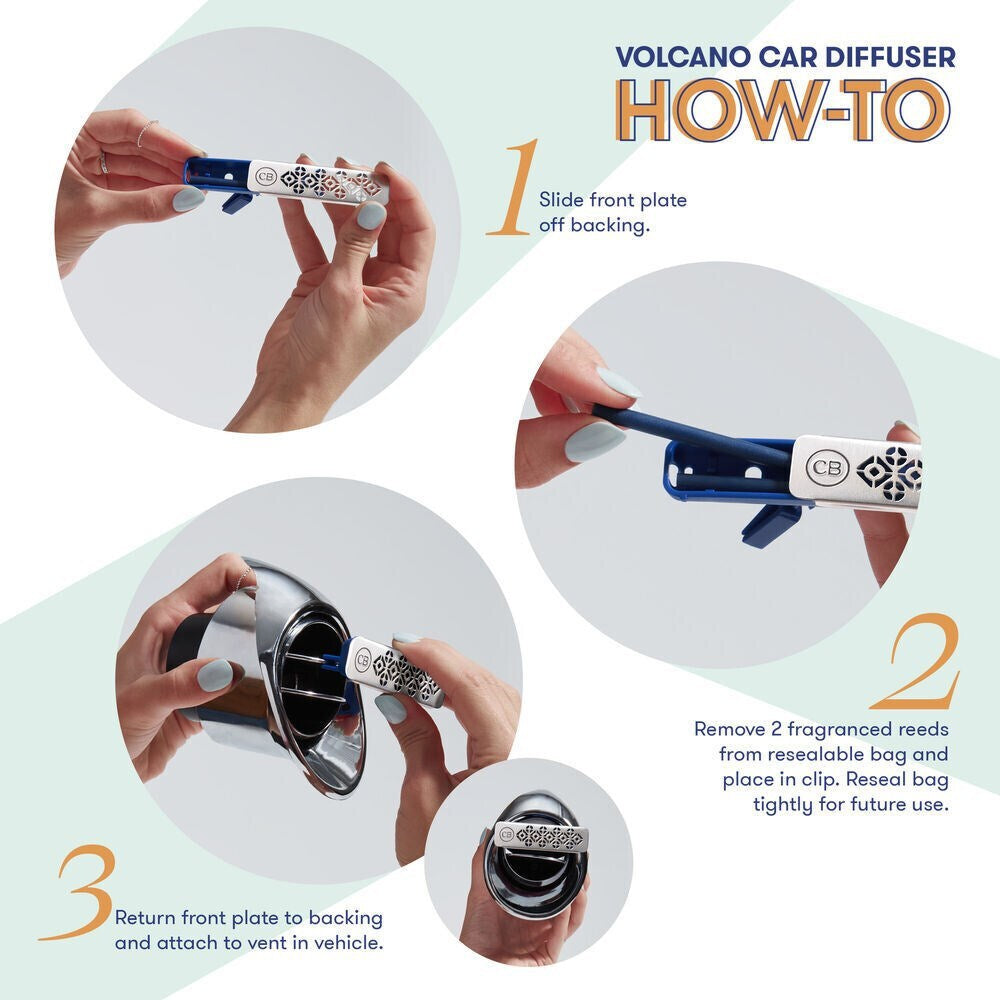 Volcano Signature Fragranced Car Diffuser Refills