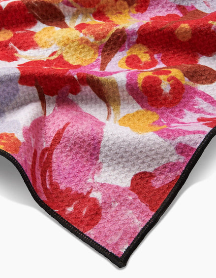 Pup Florals Dog Towel