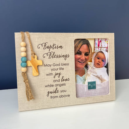 Baptism Fabric Frame