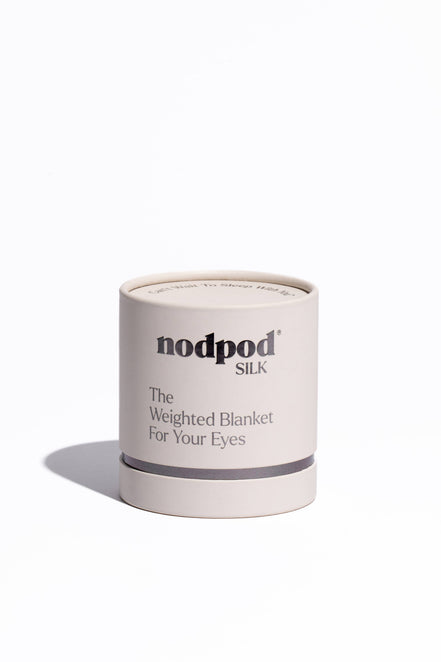 Silk Weighted Sleep Mask- Pearl - Eye Mask