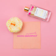 Make A Wish - Birthday Glass Bottle Safety Matches - Bright Pink