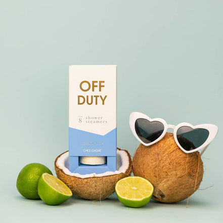 Off Duty - Self-Care Shower Steamers Gift, Coconut Lime