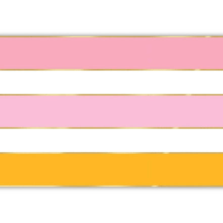 Paper Table Runner - Cabana Stripe