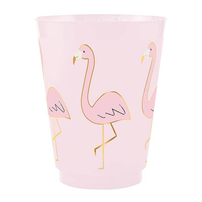 Frost Cups - Flamingos - 8ct